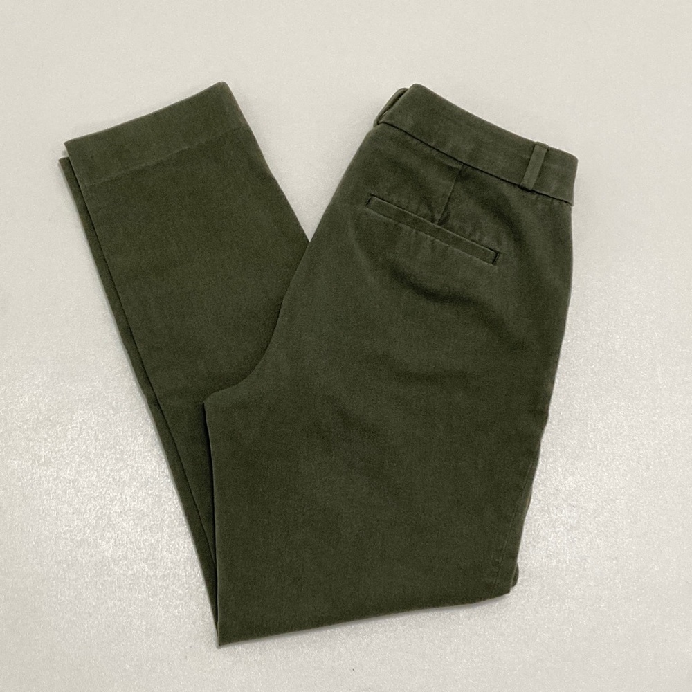 Banana Republic Green Sloan Chino Pants Womens Size 4